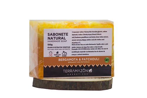 Sabonete de Glicerina - Bergamota e Patchouli 150g