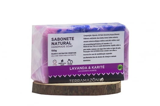 Sabonete de Glicerina Lavanda & Manteiga de Karité 150g