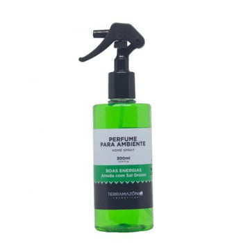 Perfume para Ambientes Home Spray - Boas Energias Arruda com Sal Grosso - 300ml