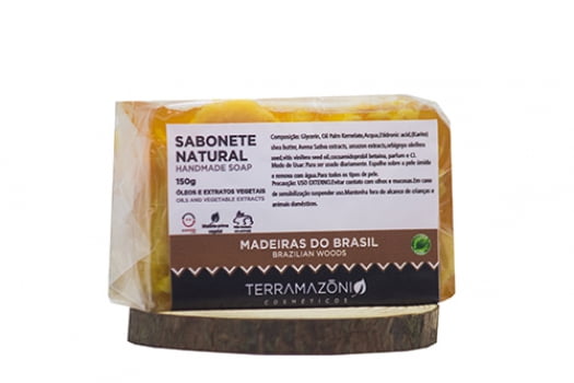 Sabonete de Glicerina Madeiras do Brasil 150g
